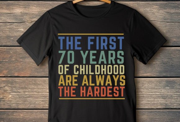 70th Birthday Graphics & T-Shirt Designs Review