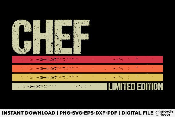 Chef Birthday Job Title T-Shirt Graphics