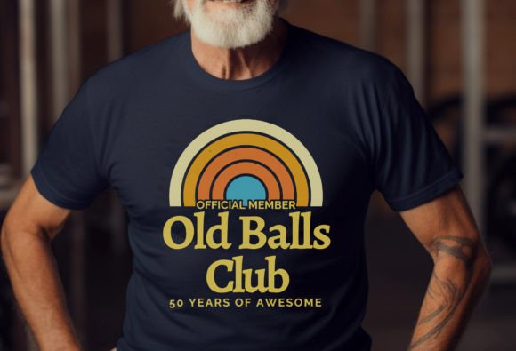 Funny 50th Birthday SVG: Old Club 50 Design Review