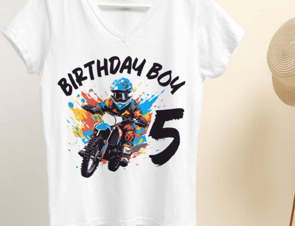 Kids 5 Year Old Dirt Bike Png: Graphics & T-Shirt Design Review