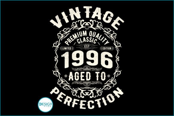 Vintage Aged to Perfection Birthday Gift: Graphics & T-Shirt Designs